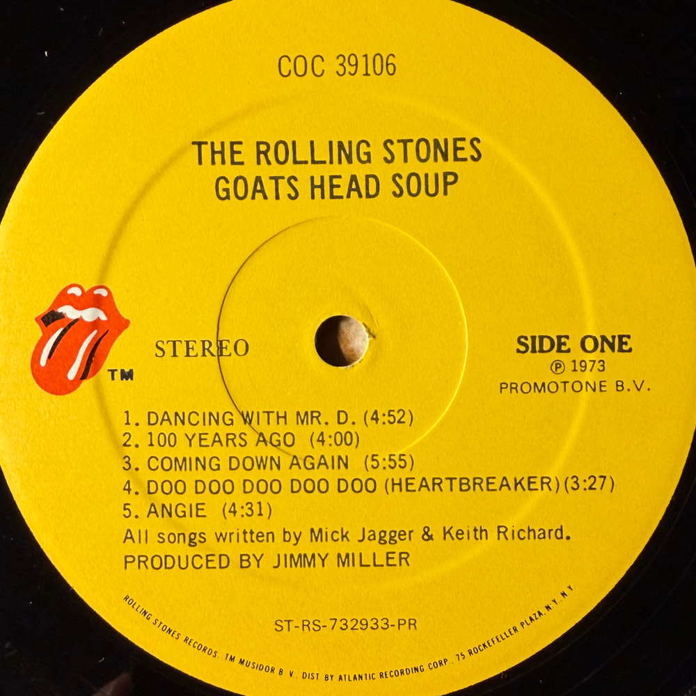 The Rolling Stones – Goats Head Soup (США 1977г.) Т
