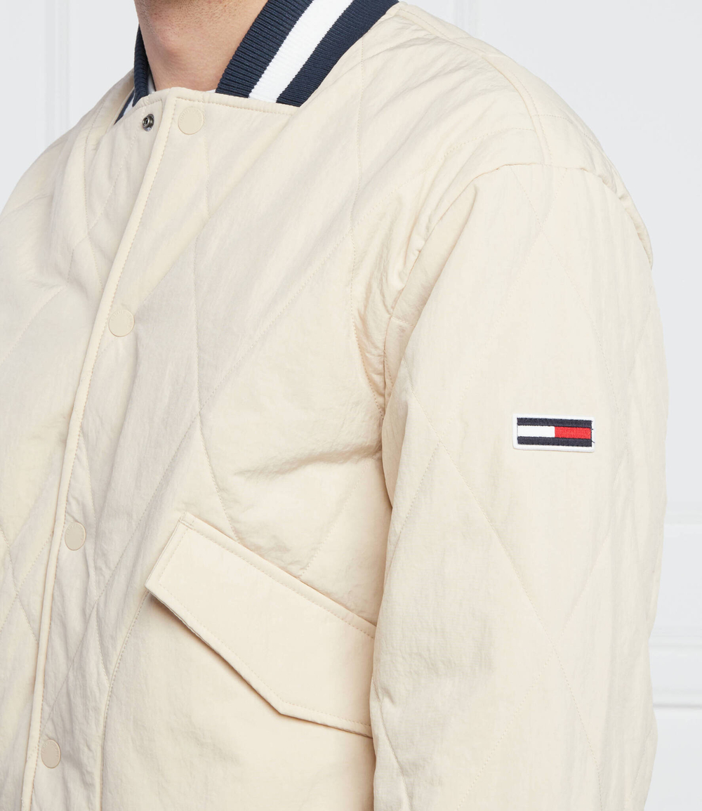 куртка бомбер Tommy Jeans - кремовый (DM0DM12307)