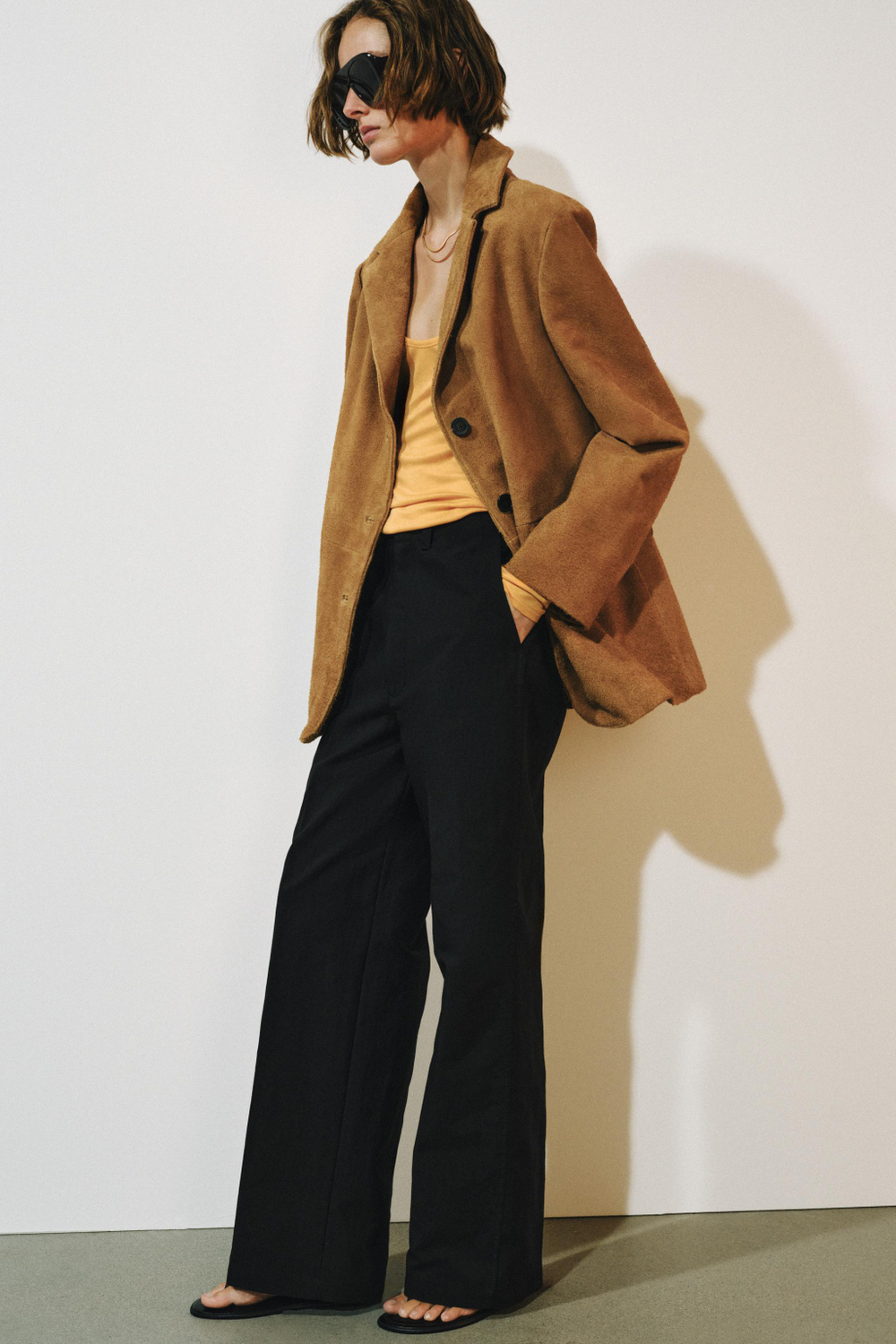 БРЮКИ ПРЯМОГО КРОЯ — ZW COLLECTION — ZARA
