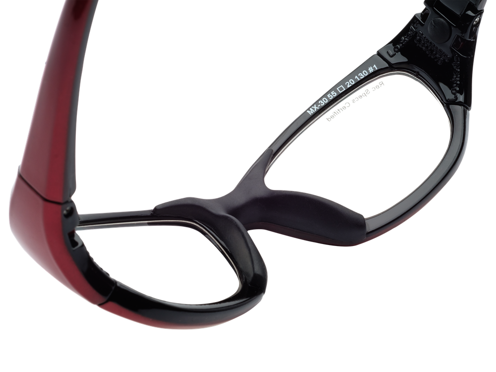 Спортивные очки с диоптриями Rec Specs / Maxx 30 / Crimson Black / подростковые старше 10 лет