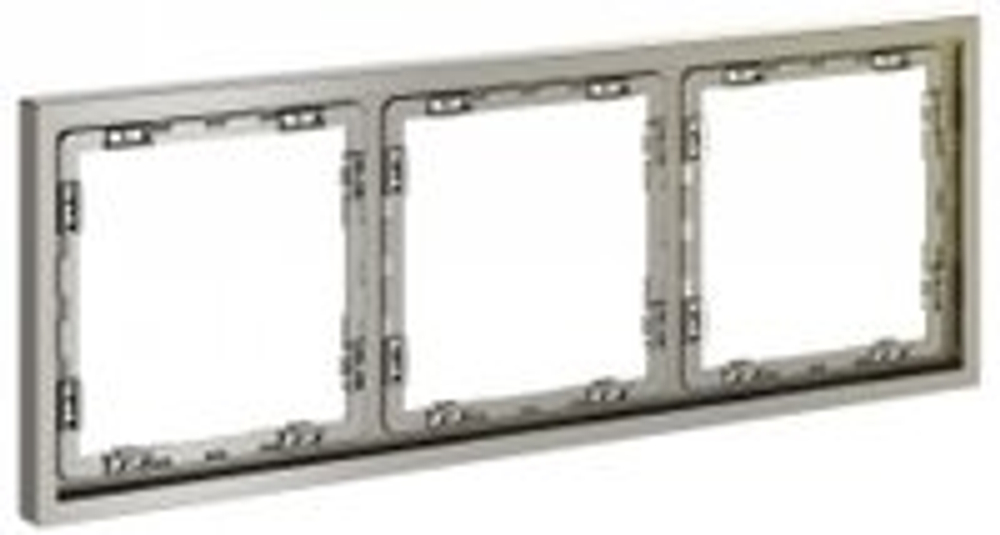 Рамка на 3 поста Voltum S70 VLS100304