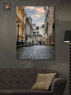 Картина Туманные огни для интерьера 50x70см 1шт.