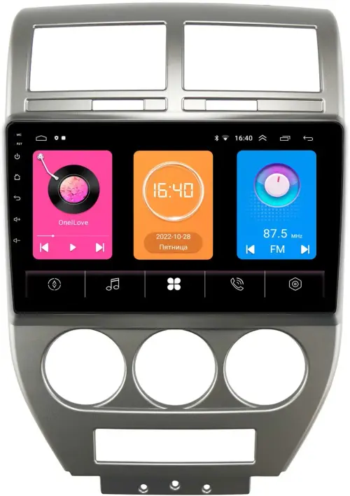 Магнитола для Jeep Compass 2006-2010 - GT10-328 на Android 10