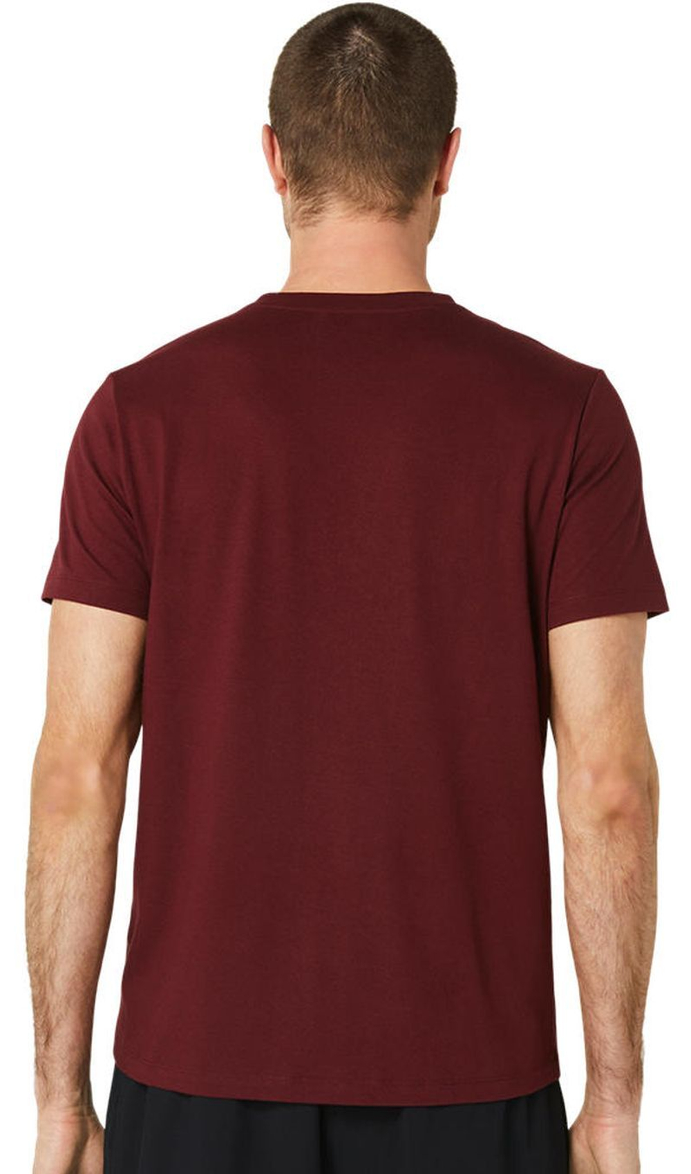 Мужская теннисная футболка Asics Big Logo Tee - красный
