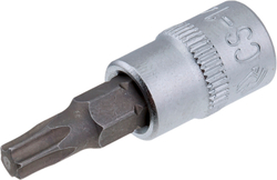 Торцевая головка короткая с битой Torx 1/4" T40, СТАНКОИМПОРТ, CS-14.12.T40
