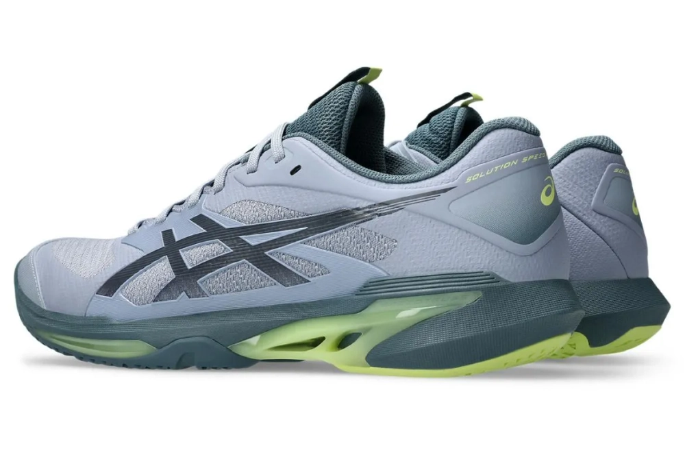 Теннисные кроссовки Asics Solution Speed FF 4 - grey blue/ironclad
