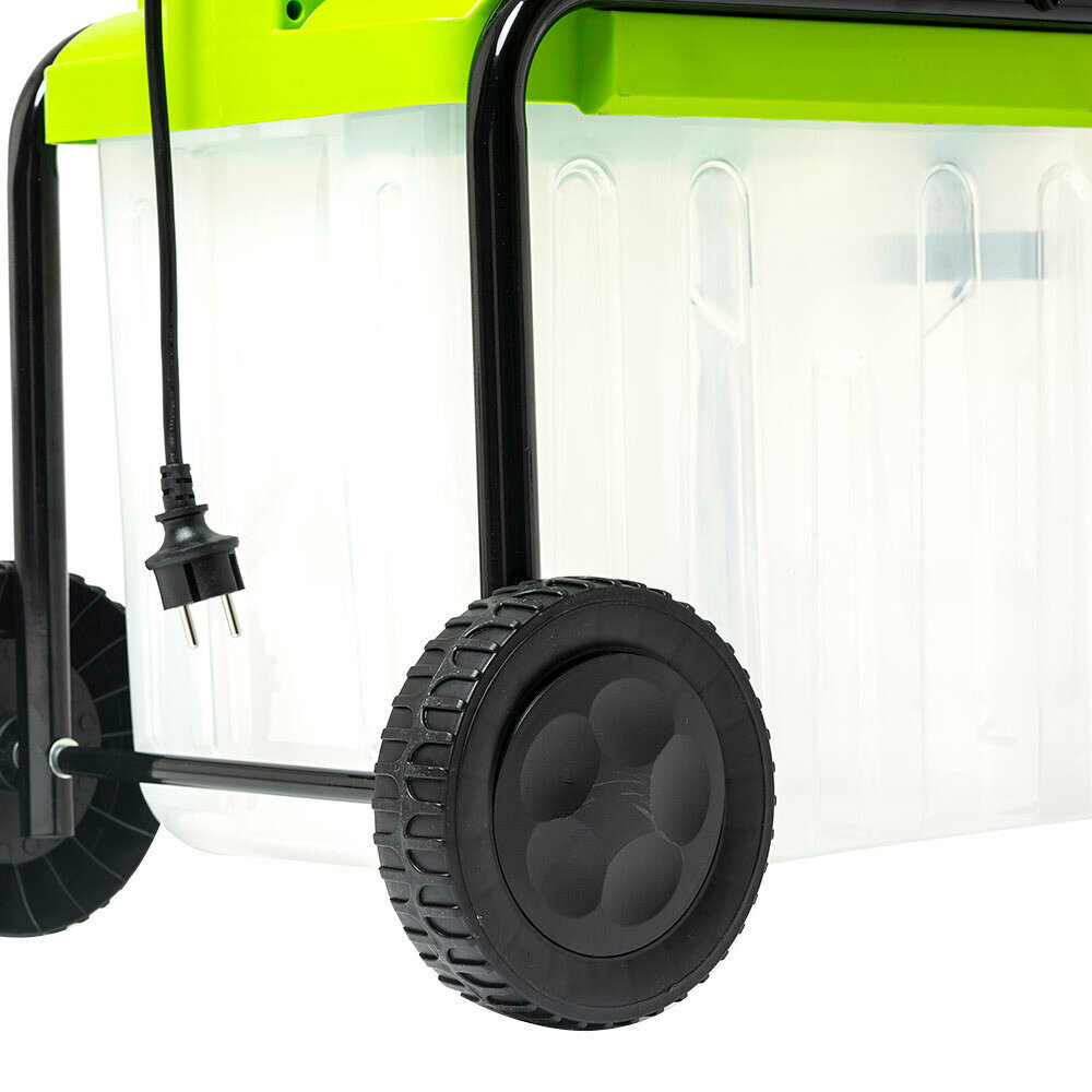 Измельчитель садовый электрический GREENWORKS GACSB, 220V, 2500W, с контейнером (2206707)