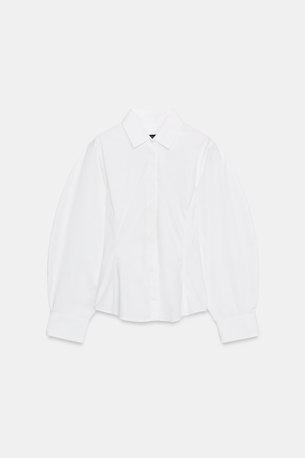 РУБАШКА ИЗ ПОПЛИНА — ZW COLLECTION — ZARA