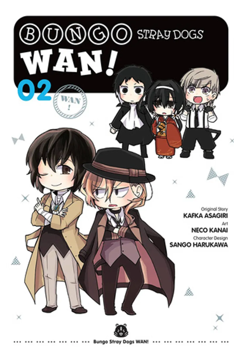 Bungo Stray Dogs WAN Volume 2 (На Английском Языке)