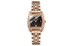 KANGOL Quartz Movement Metal Strap Watch Women"s Watch Black Dial KANGOL K603