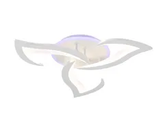 Люстра потолочная светодиодная Rilon 3016/3G RGB WHITE, 54 Вт, белая