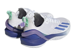 Женские Кроссовки теннисные Adidas Adizero Cybersonic W - cloud white/blue fusion/pulse mint