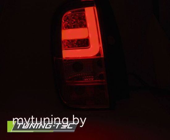 Задние фонари LED BAR RED SMOKE для Dacia Duster