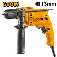 Электрическая дрель ударная 680Вт INGCO ID68082