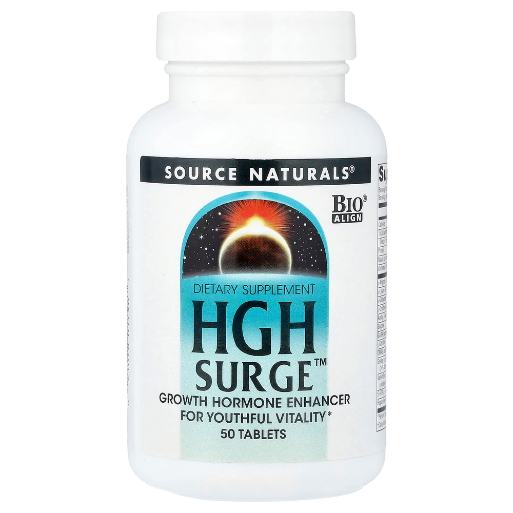 Source Naturals, HGH Surge™, 50 таблеток