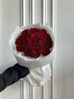 Букет из красной розы ХЕРТС 15 шт