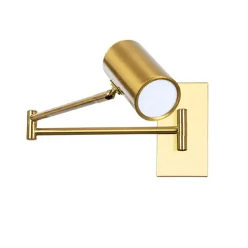 Настенный светодиодный светильник 7W 4000K A2490AP-1PB медь Posterior Arte Lamp