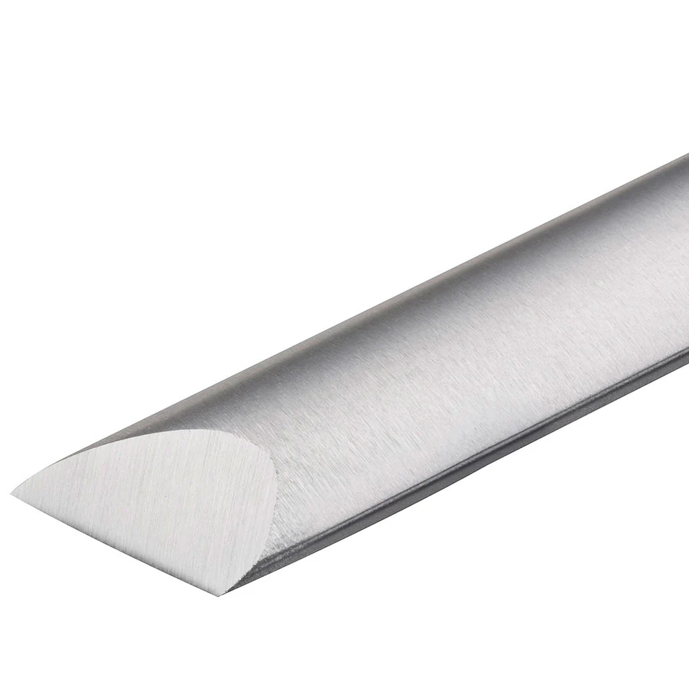 Резец токарный Robert Sorby HSS Oval Skew Chisel, 25 мм (1 дюйм) Мейсель, Овальный профиль со скошенной фаской, для обработки цилиндров, подчистки торцов изделий, резки кривых, канавок, v-образных резов М00008969