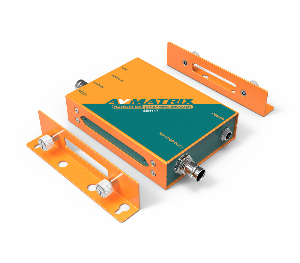 Энкодер AvMatrix SE1117, для стриминга, H.265/264, SDI