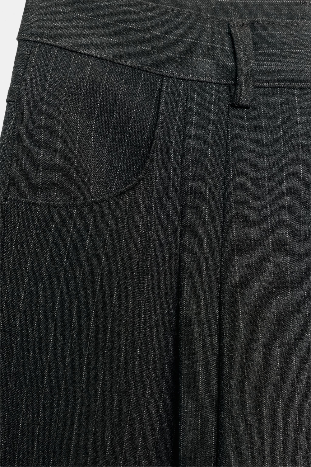 БРЮКИ BARREL В ТОНКУЮ ПОЛОСКУ — ZW COLLECTION — ZARA