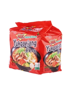 Yukgaejang Лапша со вкусом говядины с грибами
