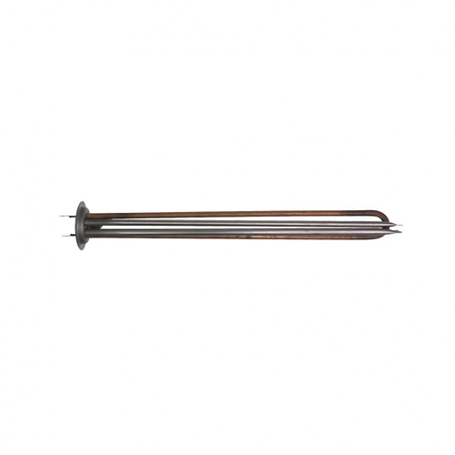 ТЭН RF 1500W, ИТА, медь, Ø64, М6, клеммы под разъем, 392мм