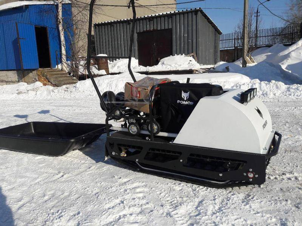 Мотобуксировщик POMOR М-650 S20