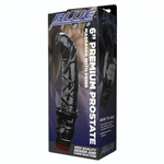 Черный вибромассажер простаты 6 Premium Prostate Massager (Цвет: черный)