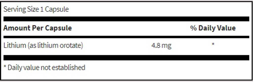 Lithium orotate