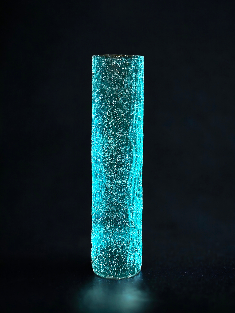 Ваза "Кора" (BARK) "ShineBluE" (Свет. бирюза)