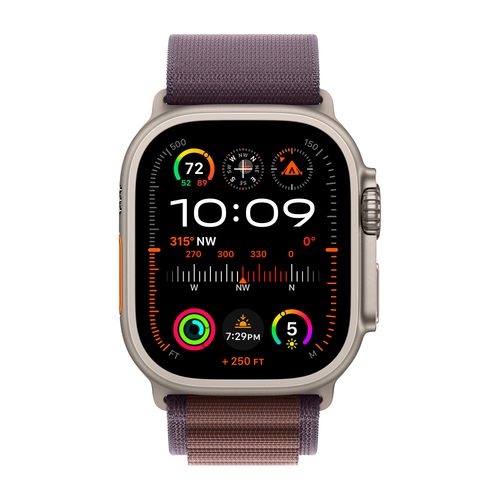 Умные часы Apple Watch Ultra 2 GPS + Cellular, 49mm, Alpine Loop M, Indigo (Индиго)