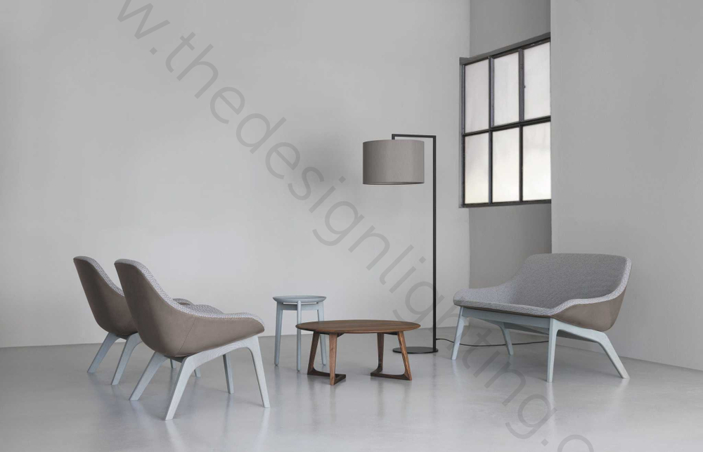 Floor design lamp  Read Noon by Zeitraum (White)