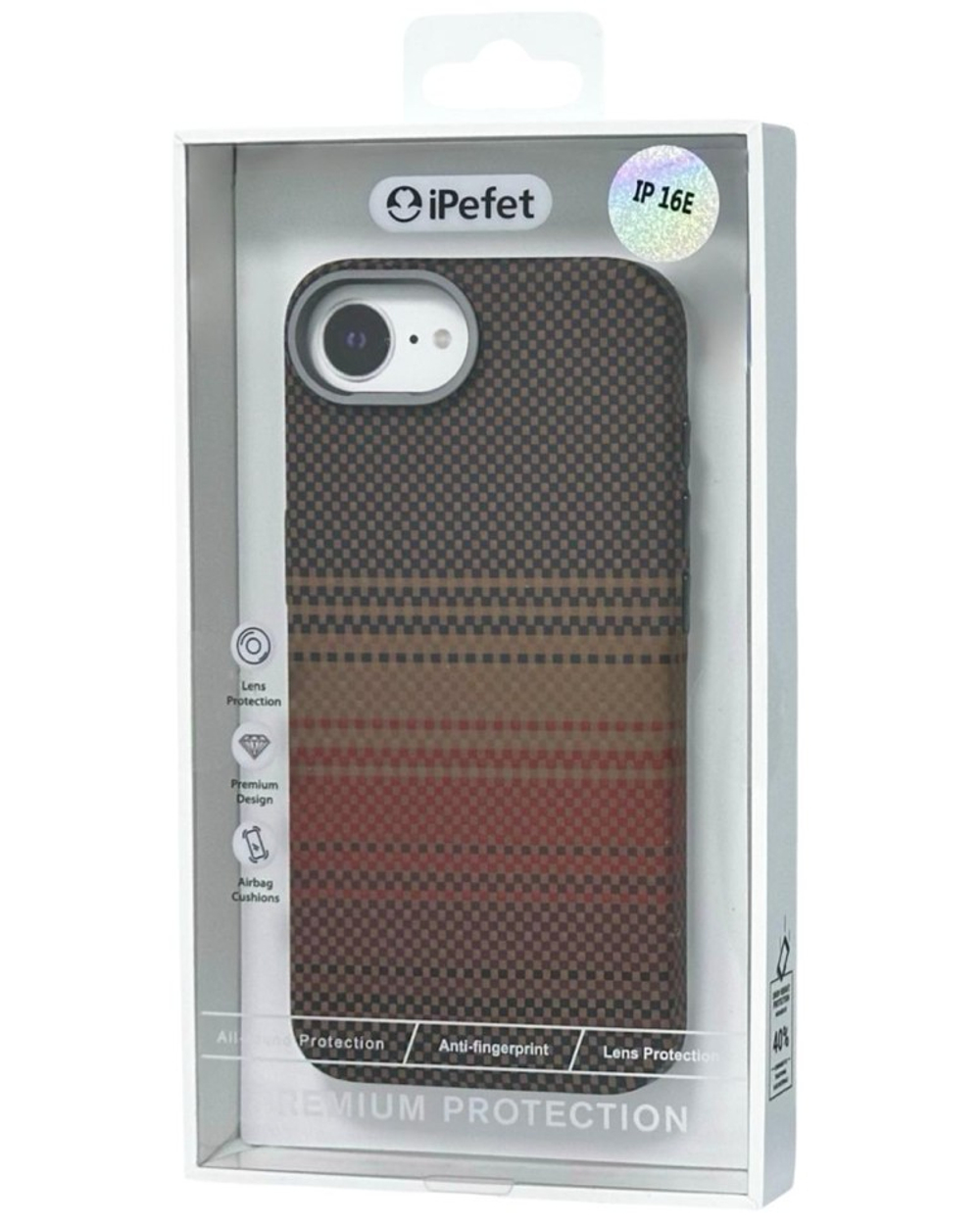 Накладка для i-Phone 16E iPefet case силикон Sunset
