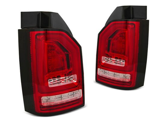 Задние фонари для Volkswagen T6 Multivan / Caravelle (15-...) LED Red Crystal