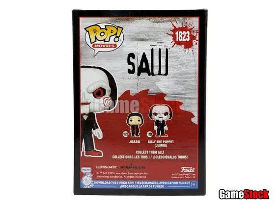 Фигурка Funko POP! Movies Saw Billy The Puppet (Exc) (1823)