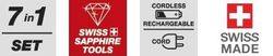 Набор для маникюра/педикюра Valera Maniswiss Cordless (651.02)