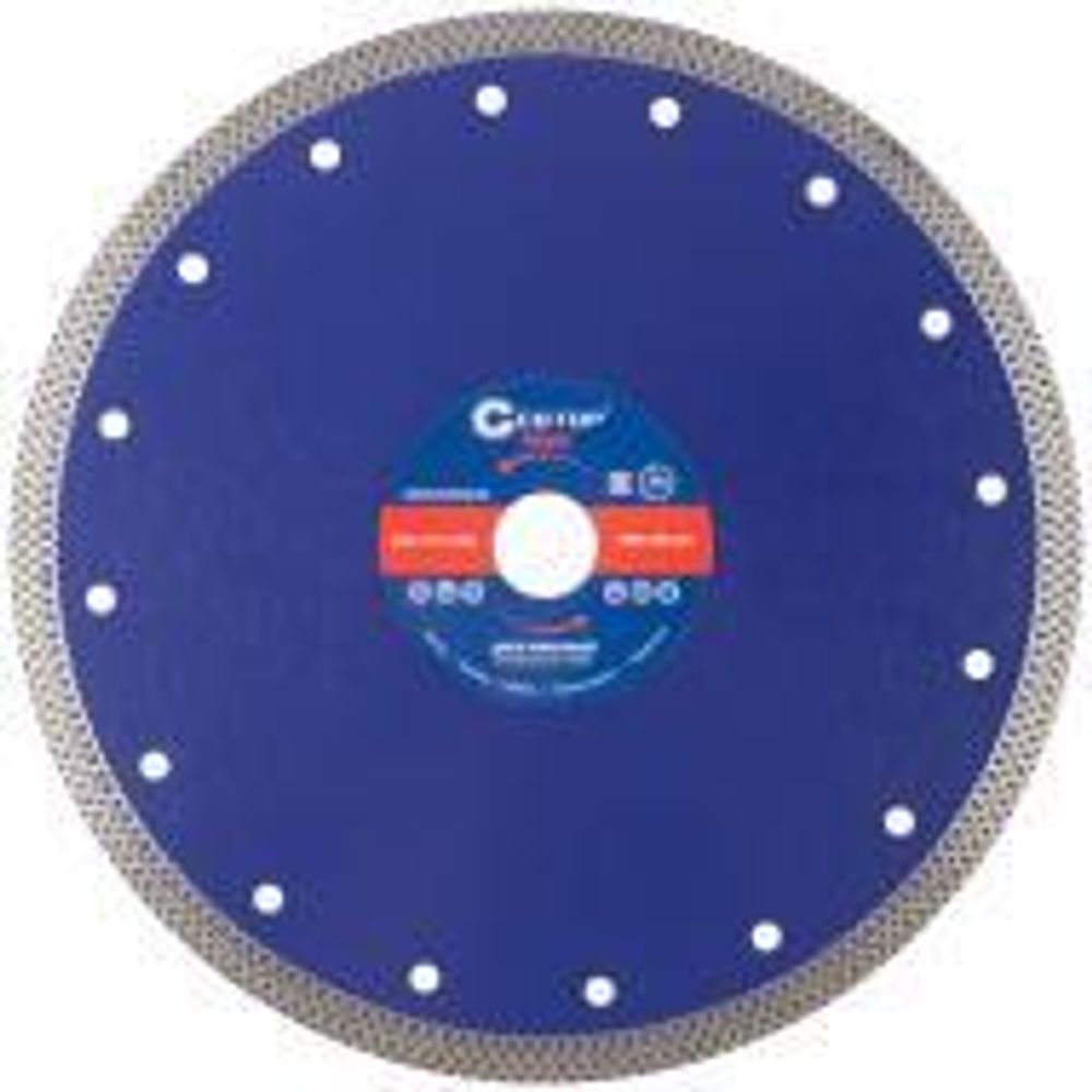 Диск отрезной алмазный сверхтонкий, турбо-сегмент CUTOP, 230 x 3.0 x 8.0 x 22.2 мм 68-23030