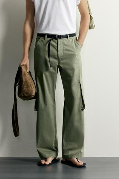 БРЮКИ КАРГО RELAXED FIT — ZARA · 7744/151