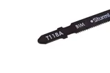 Пилки для лобзика по металлу T118A, 2 шт, 76х51мм, шаг зуба 1,2мм, прямолинейный чистый рез, BIM, Sturm! — фото 4