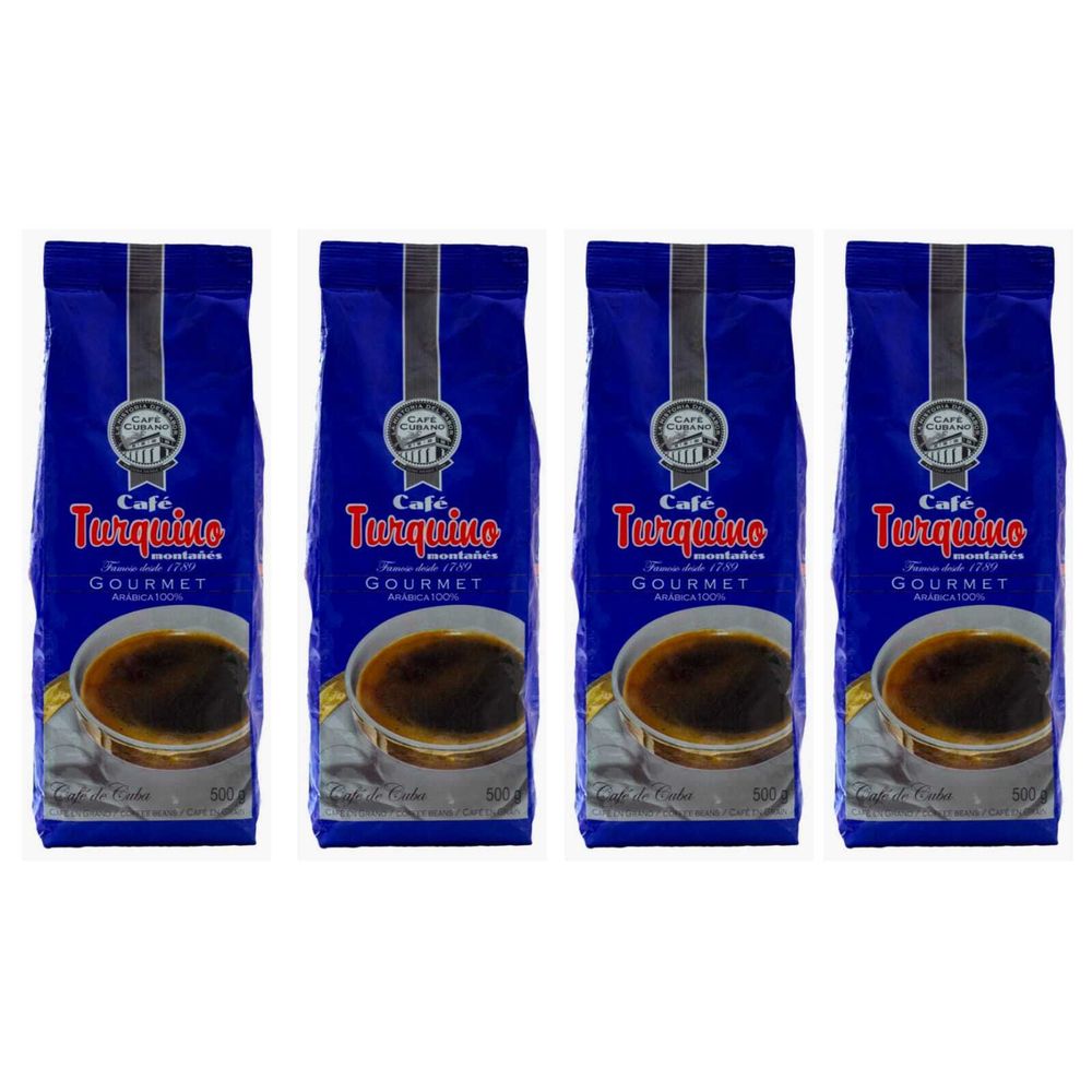 Кофе в зернах Turquino 500 гр, 4 шт