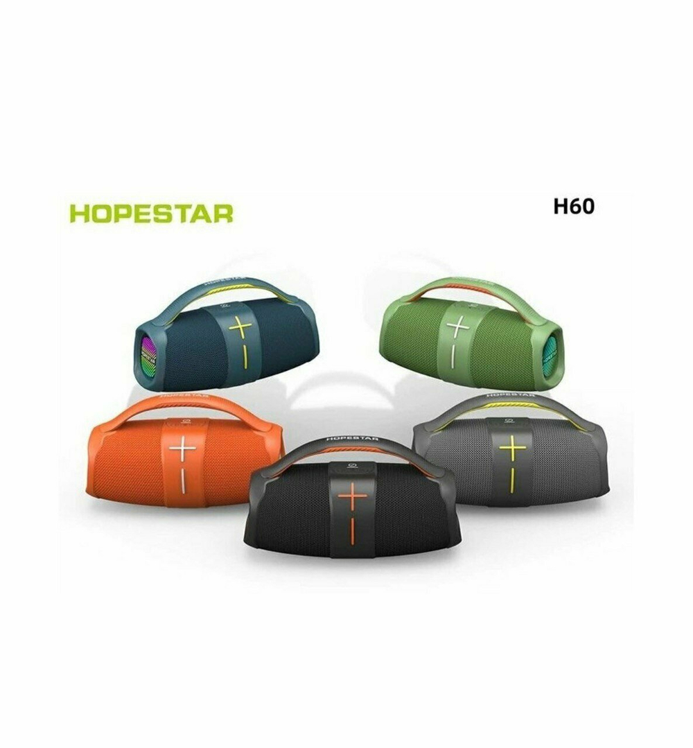 Портативная Bluetooth Колонка Hopestar H60 Boombox 20W портативная акустика /блютуз колонка (красный)