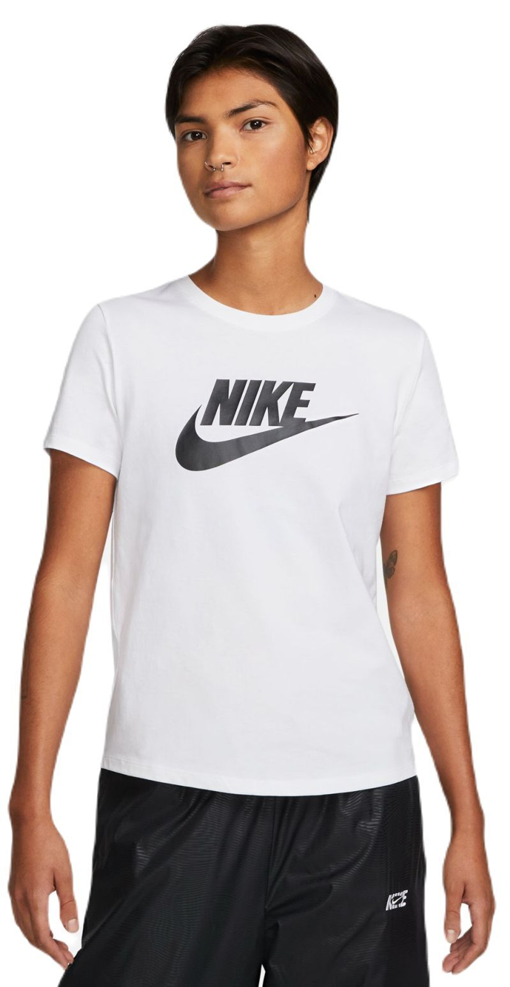 Женская теннисная футболка Nike Sportswear Essentials T-Shirt - белый
