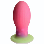 Розовая пробка-яйцо Xeno Egg - 13,3 см. (Цвет: розовый)
