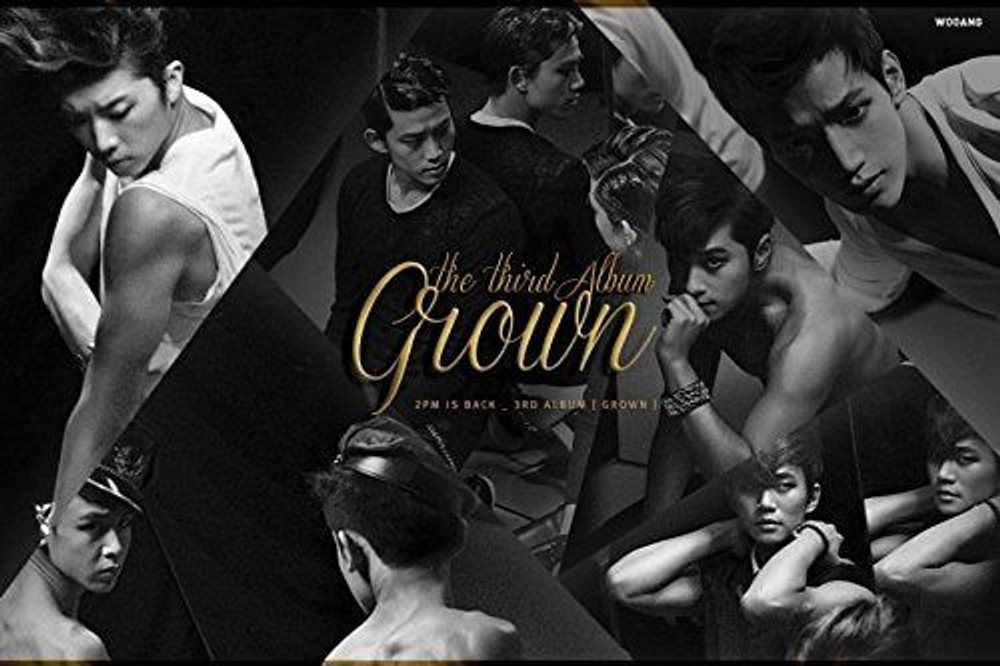 Альбом 2PM - GROWN 3rd Album A Version