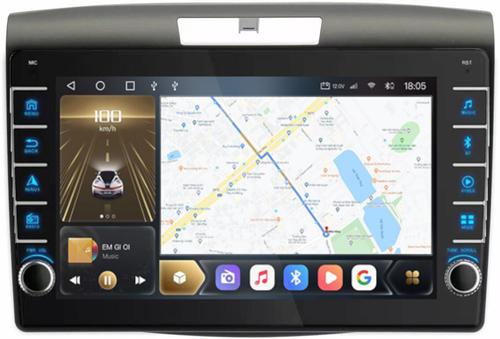 Магнитола для Honda CR-V 4 2012-2016 - Kuberg SF-9641 (кнопки и крутилки), Android 12, Быстрая, CarPlay, 4G SIM-слот