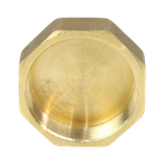 Заглушка латунь Ду 32 (1 1/4") ВР LD LD.65.504.32