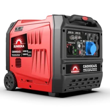 Генератор бензиновый инверторный SUNREKA G6000EAiS