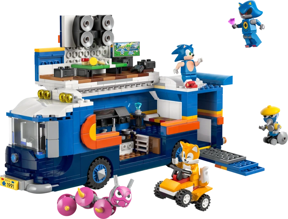 Конструктор LEGO Sonic the Hedgehog 77006 Команда Sonic Command Truck