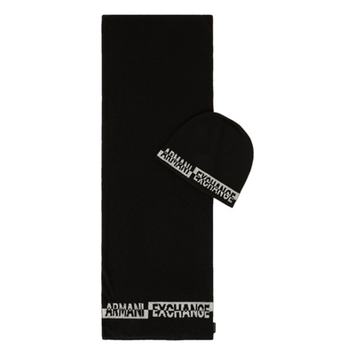 Набор шапка и шарф Armani Exchange