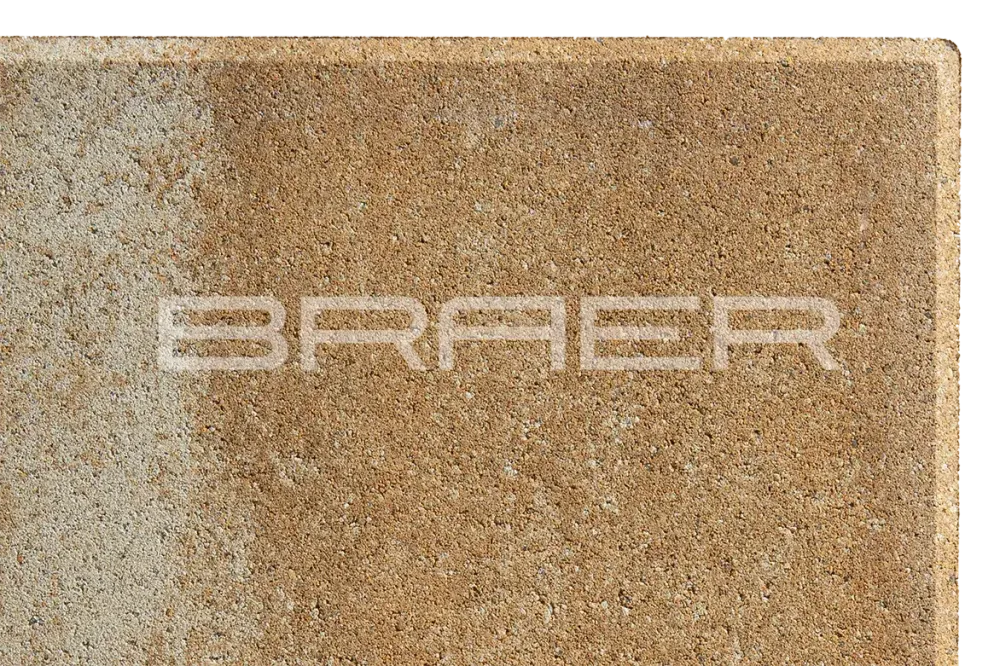 Тротуарная плитка Braer Триада, Color Mix Плато, 60 мм